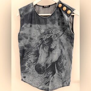 Balmain Women’s Tank Top - Size 34 - Worn once